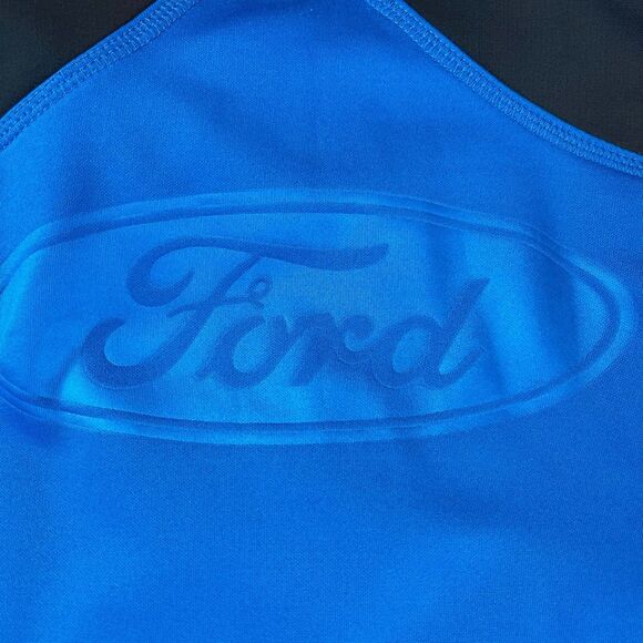 Elevate Ford Women's Olympic Blue Sonoma Hybrid Knit Jacket Size Small - Picture 16 of 16